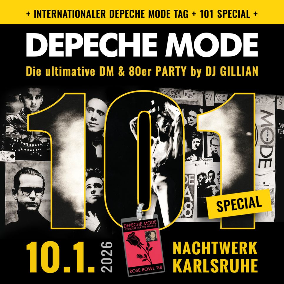 ⚜️ Die legendäre DEPECHE MODE & 80er Party ⚜️
